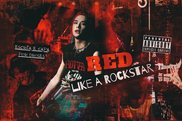 Fanfic / Fanfiction RED Like a Rockstar - Hwang Hyunjin Stray Kids