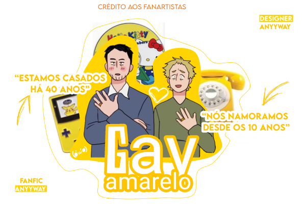 Fanfic / Fanfiction Gay amarelo