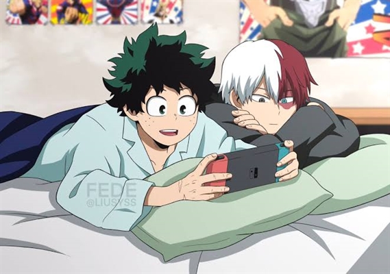 História Boku No Hero Academia - Tododeku - Primeiro Beijo. - História  escrita por SnowDwolf - Spirit Fanfics e Histórias