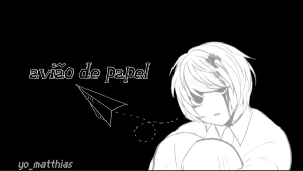 Sad Anime Girl Black and White, anime girl triste mal papel de