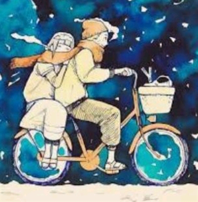 Fanfic / Fanfiction Loirinho da bike laranja (narusasu)