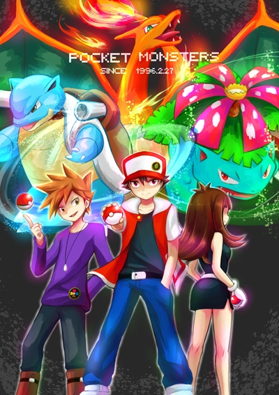 Fanfic / Fanfiction Pokémon Jornadas: Red e Blue