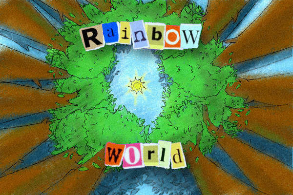 Fanfic / Fanfiction Rainbow world