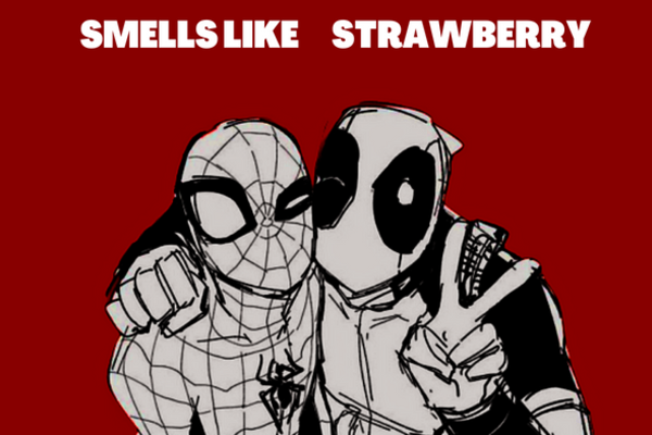 Fanfic / Fanfiction Smells like strawberry -Spideypool-