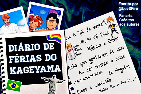 Fanfic / Fanfiction Diário de férias do Kageyama