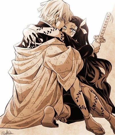 História Coração de Oni. (Zenitsu e Nezuko) - Zenitsu. - História escrita  por Lie-Senpai - Spirit Fanfics e Histórias