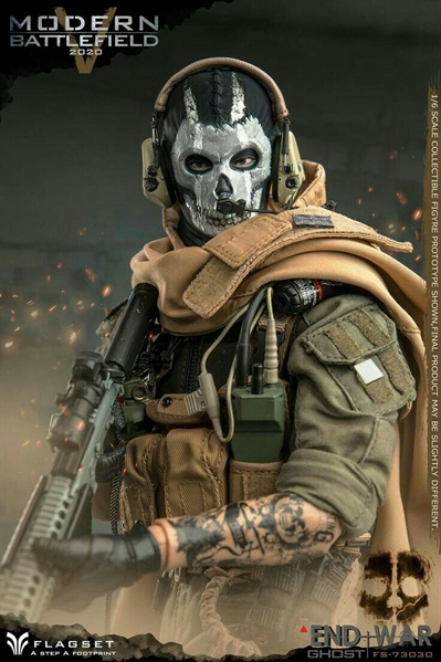 Historia de GHOST em Call of Duty - Tenente Simon GHOST Riley