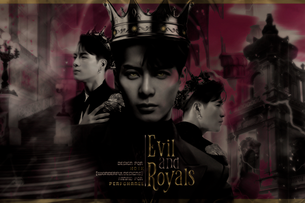 Fanfic / Fanfiction Evil and Royals, INTERATIVA