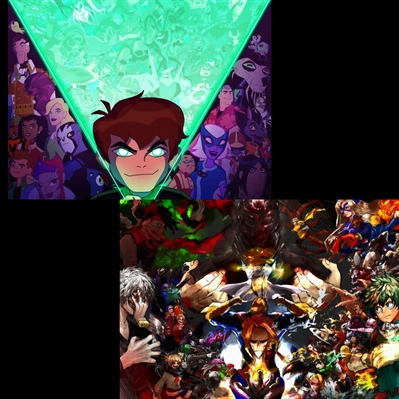 Fanfic / Fanfiction My Alien Hero (Ben 10 x Boku no Hero)