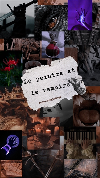 Fanfic / Fanfiction Le peintre et le vampire