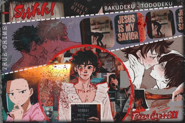 Fanfic / Fanfiction - Ssshhh! (Bakudeku x Tododeku)