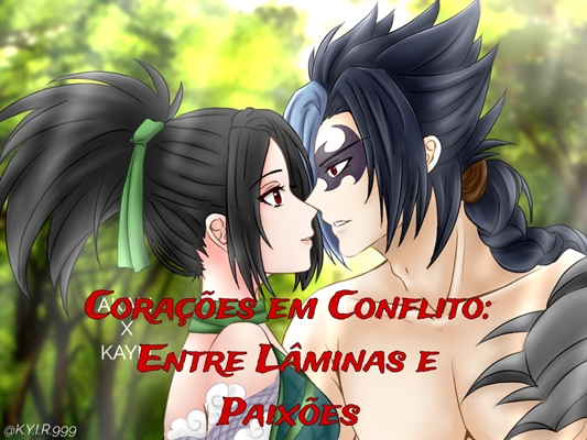 Fanfic / Fanfiction Corações em Conflito: Entre Lâminas e Paixões (Akali x Kayn)