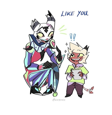Fanfic / Fanfiction Connected parts - Fizzarolli x Asmodeus - Helluva Boss