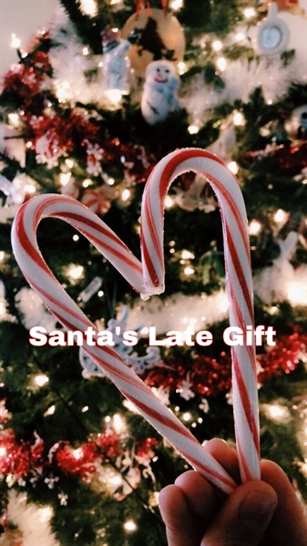 Fanfic / Fanfiction Santa's late gift- Satosugu