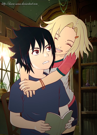 Fanfic / Fanfiction Um dia com você - Sasuino