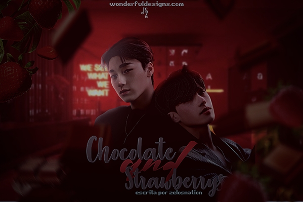 Fanfic / Fanfiction Chocolate and strawberrys . woosan