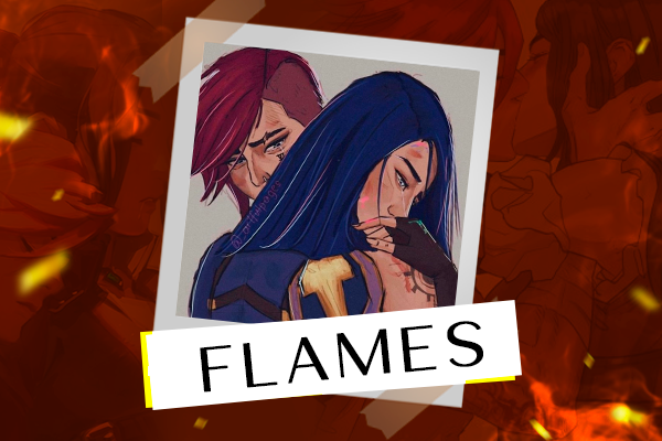 Fanfic / Fanfiction Flames - CaitVi