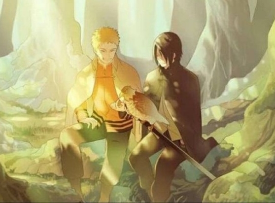 Fanfic / Fanfiction Na floresta l NaruSasu l Oneshot l Lemon
