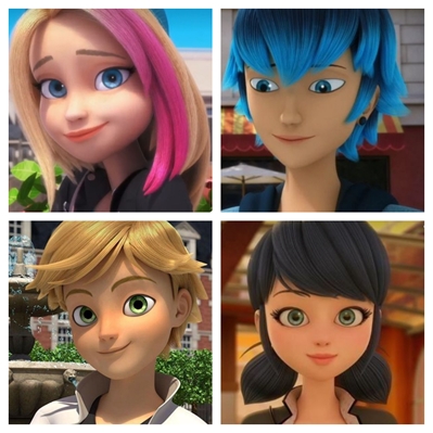 Fanfic / Fanfiction Zoe x Marinette x Luka x Adrien