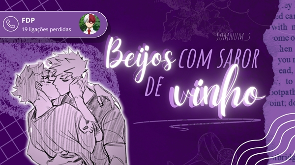 Fanfic / Fanfiction Beijos com sabor de vinho - Bakudeku