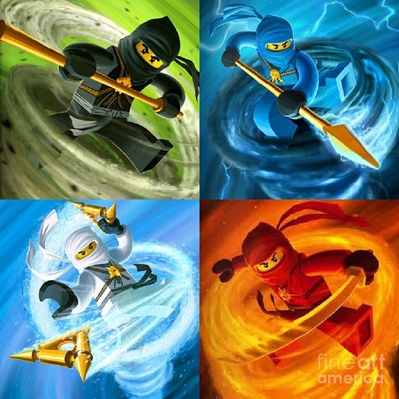 Fanfic / Fanfiction NinjaSpin (Futuro de LEGO Ninjago)