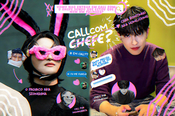 Fanfic / Fanfiction Call com o chefe? . seongjoong
