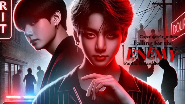 Fanfic / Fanfiction Falling for the enemy - Taekook | Vkook