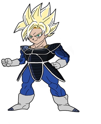 História O filho de raditz 2(Na saga gt!) - O filho de goten Gotna