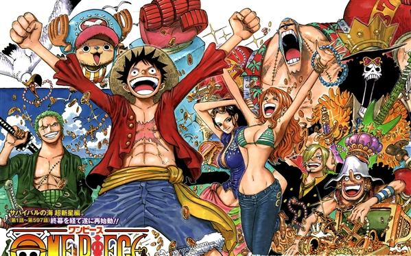 Estatua Monkey D. Luffy Haki do Armamento: One Piece - Anime Manga