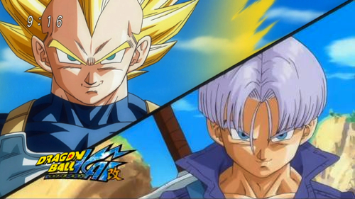 Trunks vs Freeza - Trunks do Futuro revela que ele é filho de Vegeta e