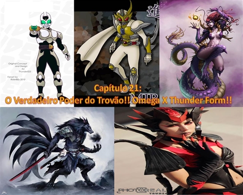 Fanfic / Fanfiction Kamen Rider Omega X - O Verdadeiro Poder do Trovão!! Omega X Thunder Form!!