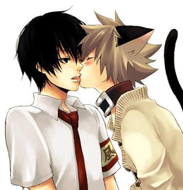 Catgirl Anime Masculino Mordomo Negro, Gato, mamífero, animais