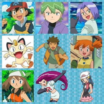 A Equipe de Ash em Sinnoh