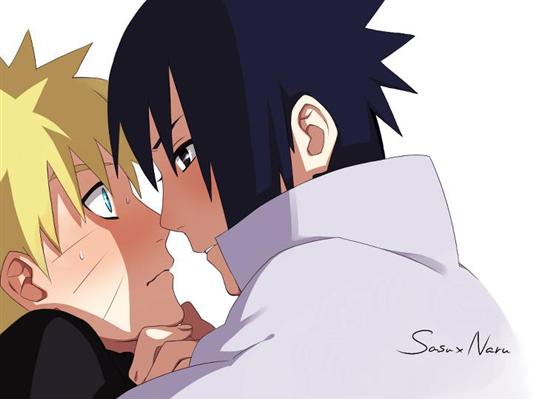 DESENHANDO o BEIJO do SASUKE e NARUTO CENA de ANIME AO VIVO part 2 