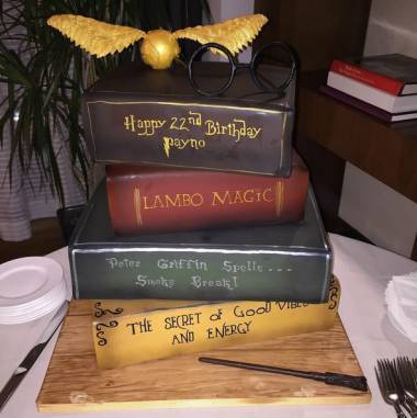Fanfic / Fanfiction Truly, Madly, Deeply in Love - Harry Potter Birthday Cake