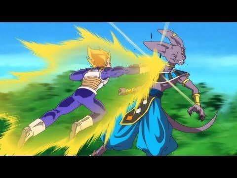 Goku e vegeta acaba descobrindo que o irmão de Bills e um deus da dest