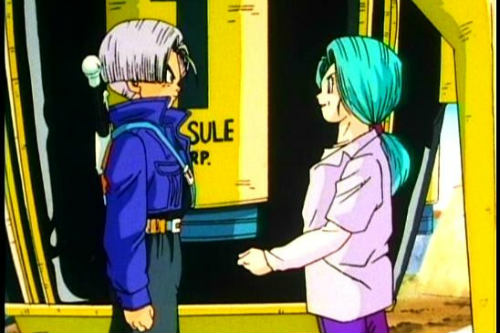 Trunks revela que todos morrem no futuro e que é filho de Vegeta e Bulma 