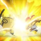 Fanfic / Fanfiction Pokemon: Flame Spirit - Uma árdua batalha! Punho de Fogo vs. Soco Trovão!