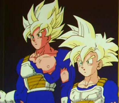 Fanfic / Fanfiction Vegeta e Bulma - Como tudo aconteceu - Goku e Gohan saem da Sala do Templo