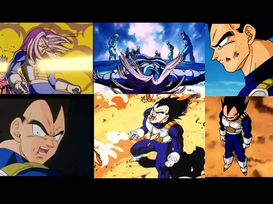 VEGETA DESCOBRE QUE TRUNKS É SEU FILHO