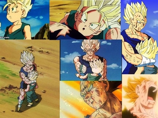 Vegeta Se Despede De Trunks - Dragon Ball Z - Saga Majin Boo