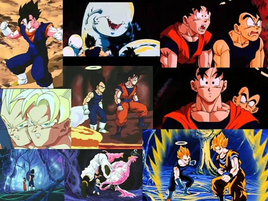 VIREI SUPER SAIYAJIN 6 E LUTEI COM MAJIN BOO NO DRAGON BALL DO