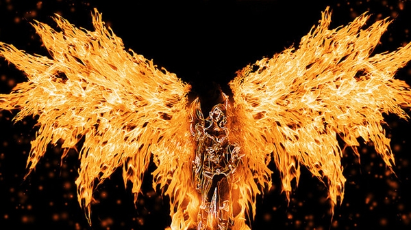 Fanfic / Fanfiction Cavaleiros do zodíaco- Universo caotico - As asas de fogo! O poderoso Ischys!