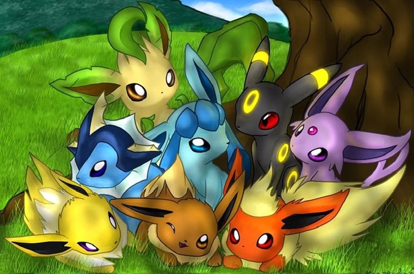 Fanfic / Fanfiction Eevees Viajantes - Começando a jornada pelo mundo