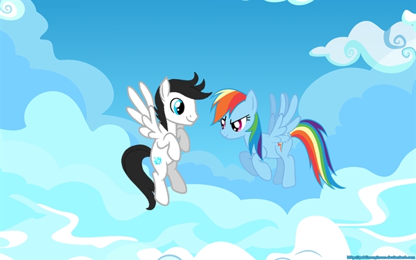 Fanfic / Fanfiction My Little Pony Em Uma Grande Aventura - Um encontro nas nuvens