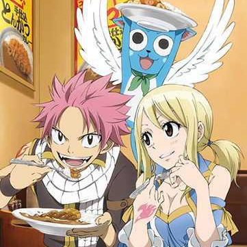 Fanfic / Fanfiction Guilda Fairy Tail - A História sobre Natsu e Lucy! - Almoço