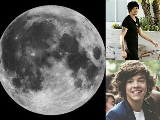 Fanfic / Fanfiction The moon said - Larry Stylinson - Lua