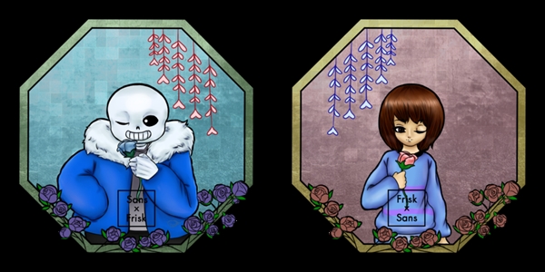 Fanfic / Fanfiction Um jogo no amor Sans x Frisk. - Conto ou não conto?