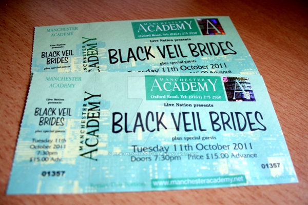 Fanfic / Fanfiction Um Tour com os Black Veil Brides - A publicação