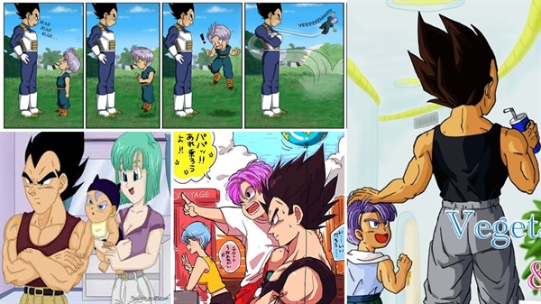 Trunks revela que todos morrem no futuro e que é filho de Vegeta e Bulma 